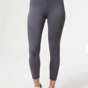NWT NUX 7/8 moderate compression leggings -  Medium - Blue Slate